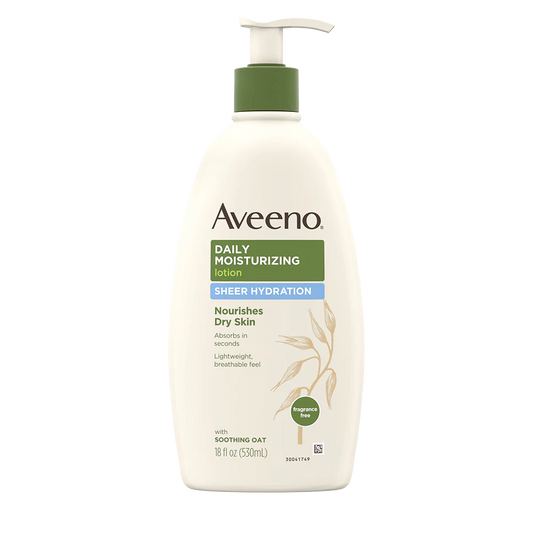 Aveeno Daily Moisturizing Lotion Sheer Hydration with Soothing Oat, 530 ml