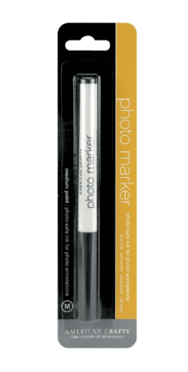 American Crafts, Photo Marker, Medium point