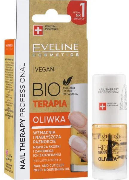 Eveline Professional Nail Therapy Bio multi-nourishing cuticle and nail oil 12 ml