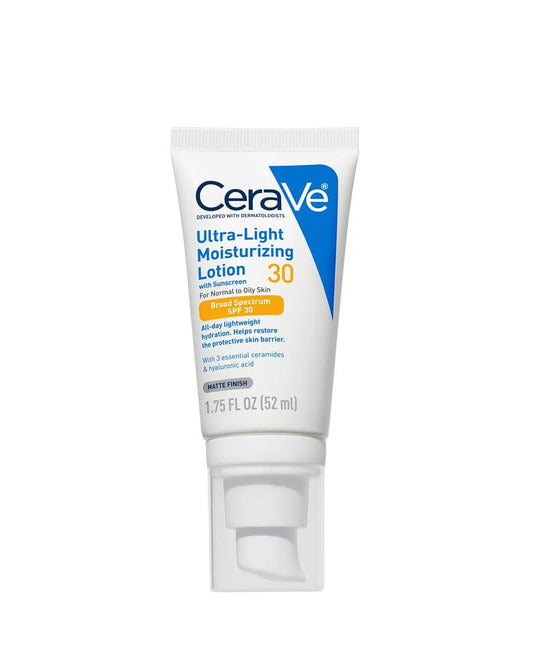 cerave ultra light moisturizing lotion spf 30